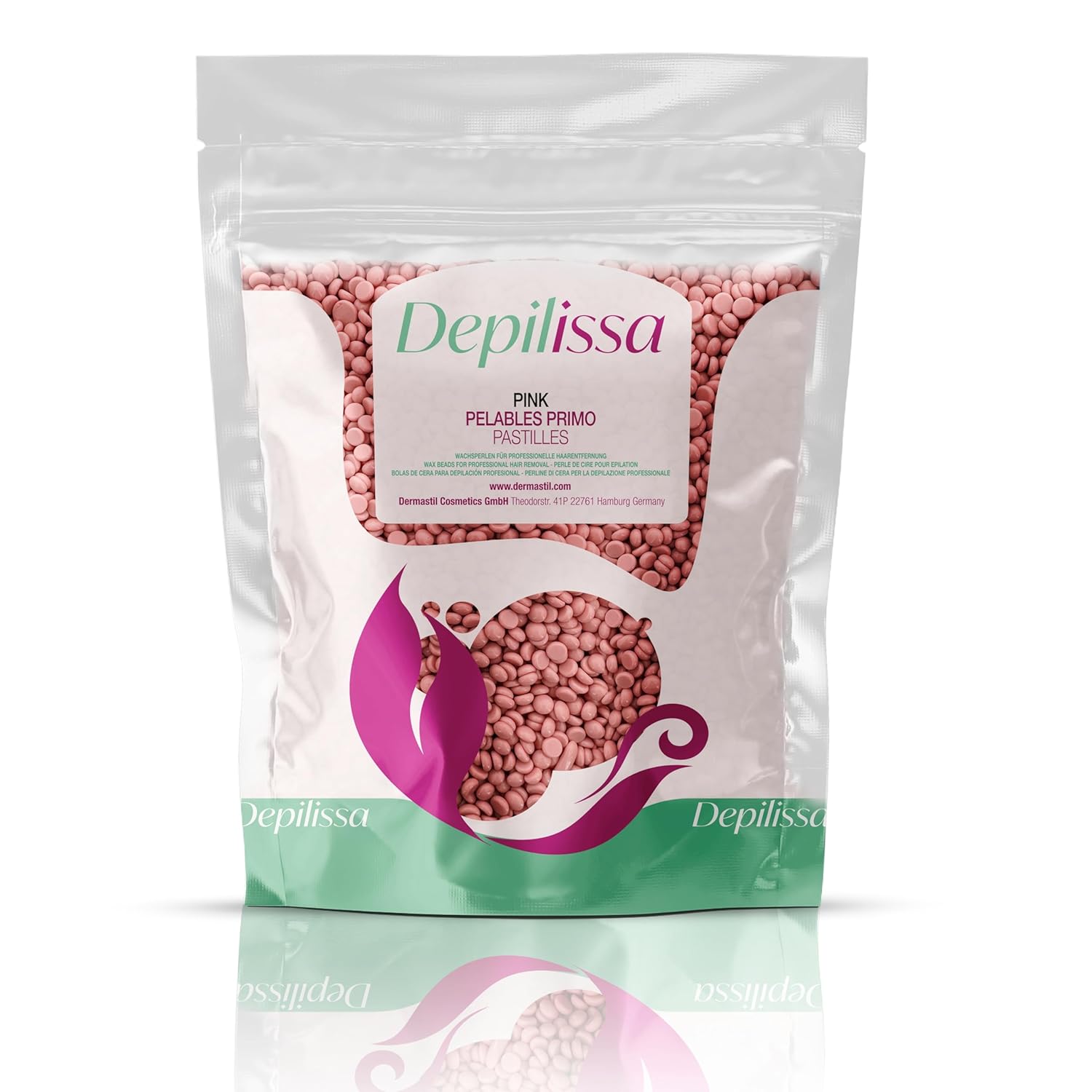 Depilissa Wachsperlen Pink 400g