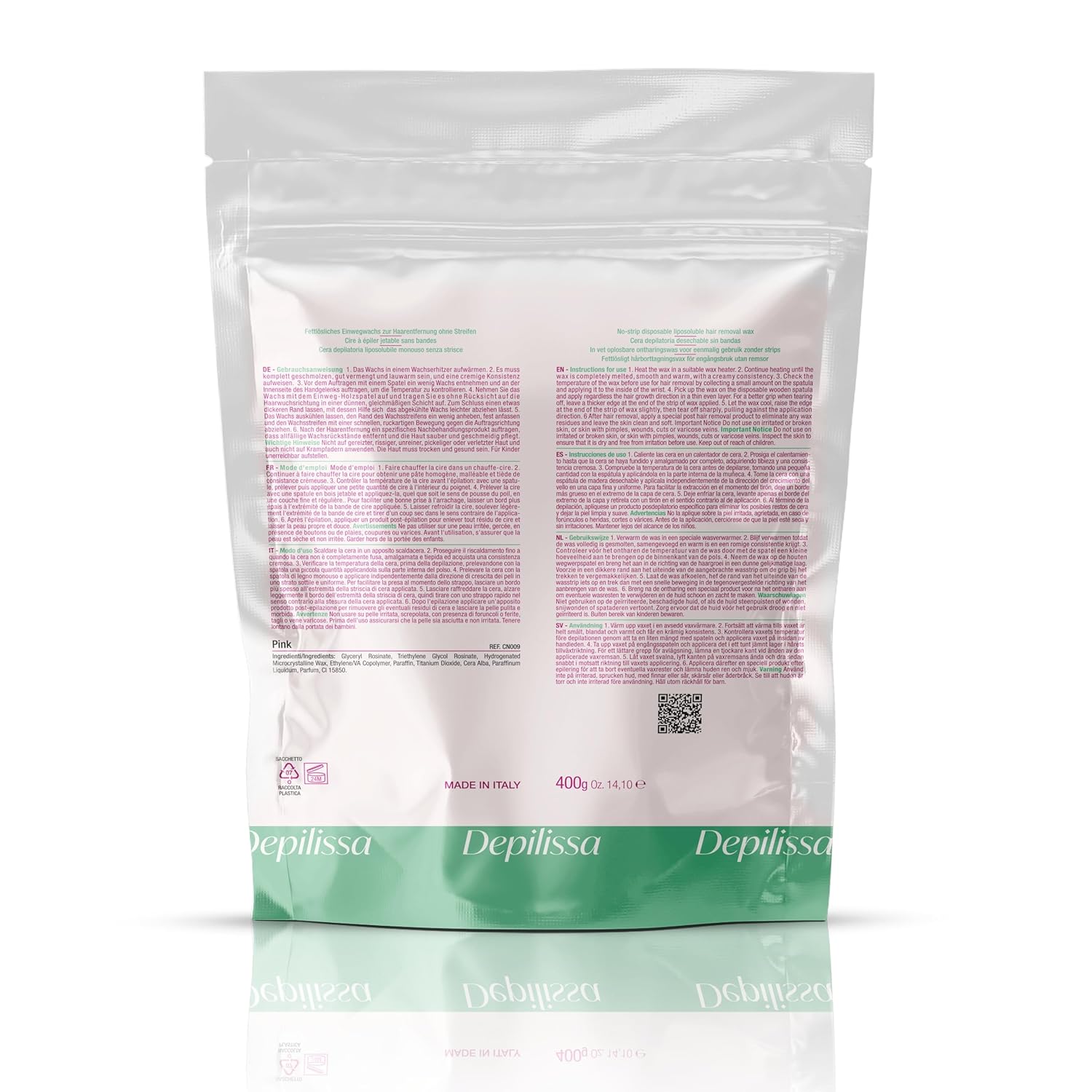 Depilissa Wachsperlen Pink 400g