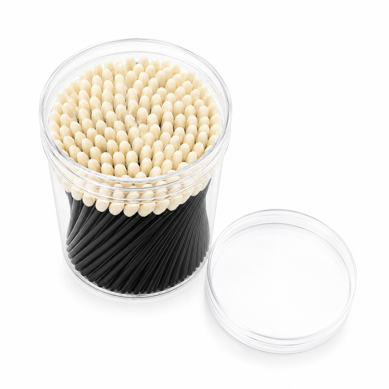 Black Lint-Free Microfibre Lip Brushes 200pcs