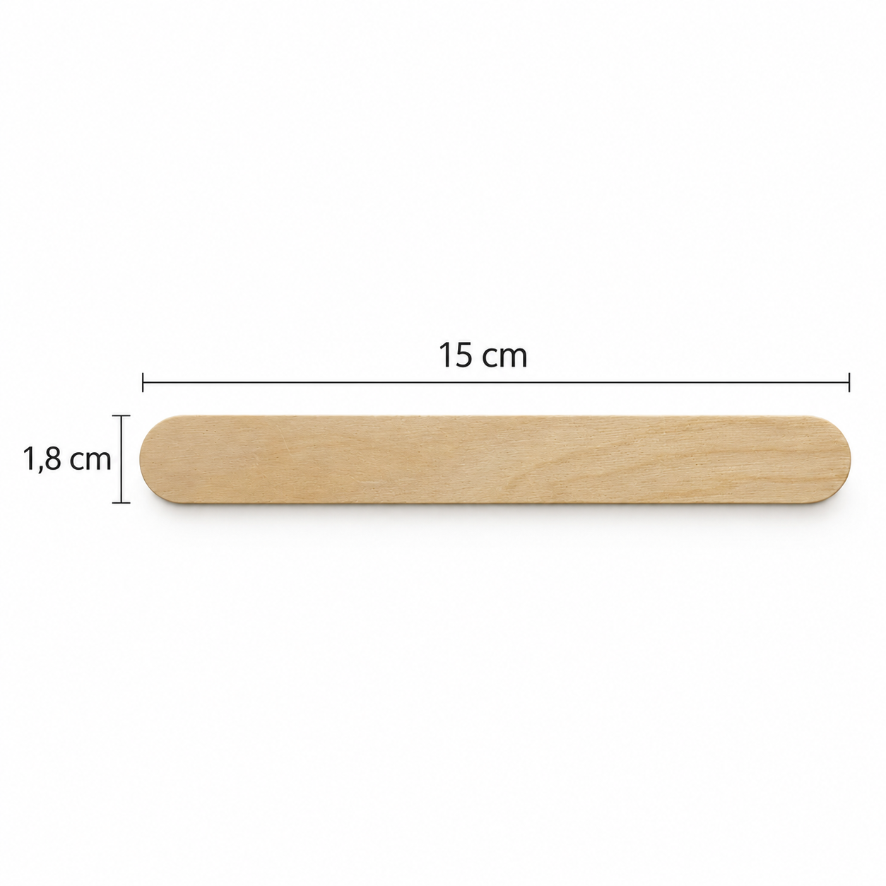 Dermawax Wooden Wax Spatulas 200 pcs for Hair Removal